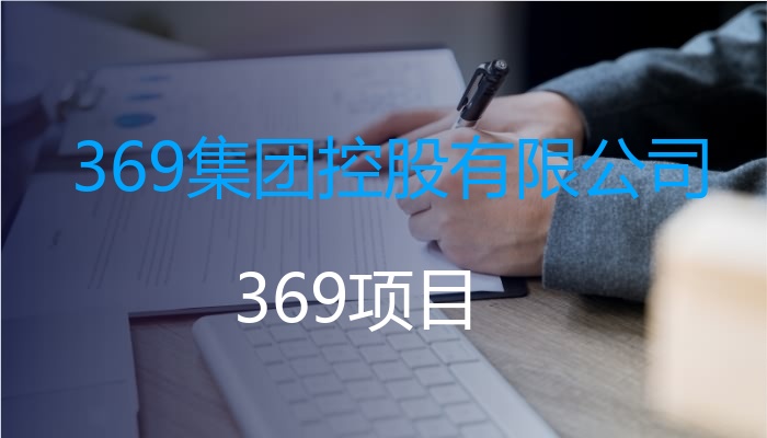 369集团控股有限公司
